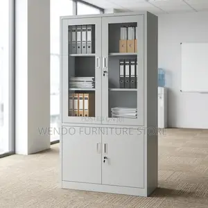 Office Cabinet; Steel 2 Doors Files and Documents Office Cabinet