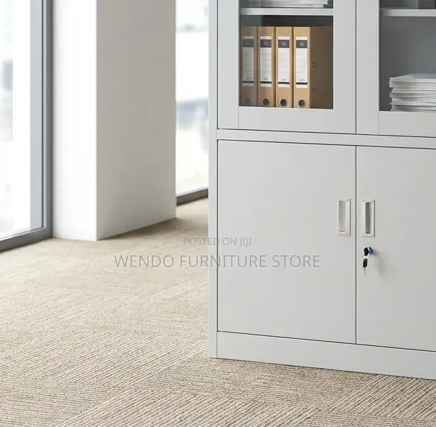 Office Cabinet; Steel 2 Doors Files and Documents Office Cabinet