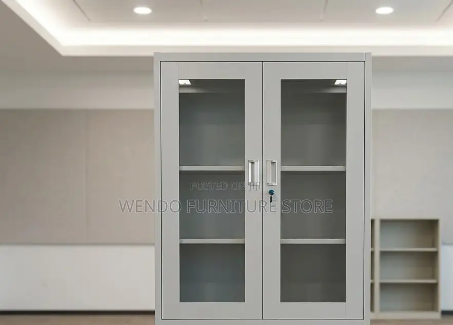 Office Cabinet; Steel 2 Doors Files and Documents Office Cabinet