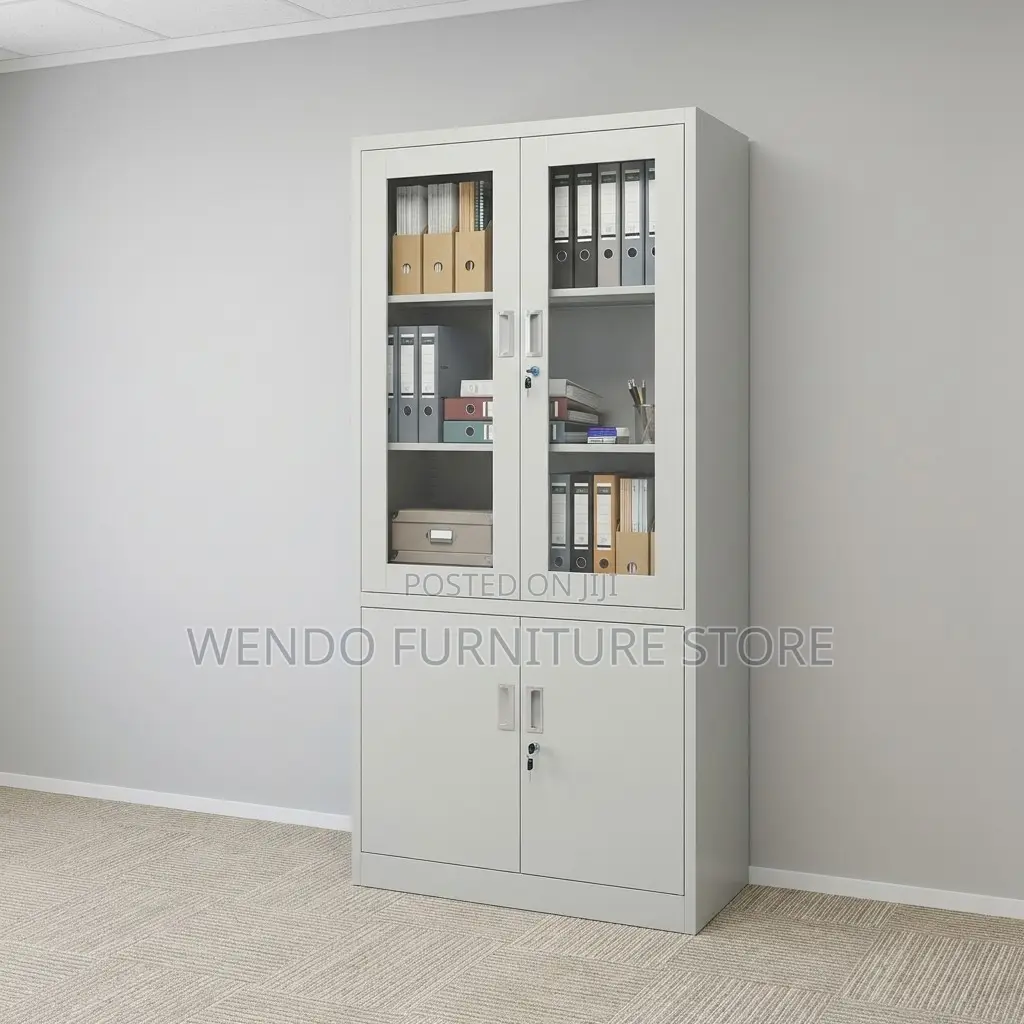 Office Cabinet; Steel 2 Doors Files and Documents Office Cabinet