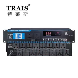 16 Channels With Air Switch Power Sequencer