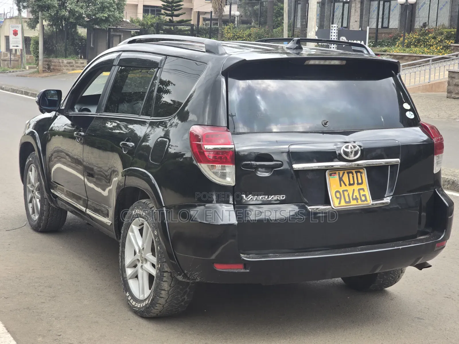 Toyota Vanguard 2015 Black