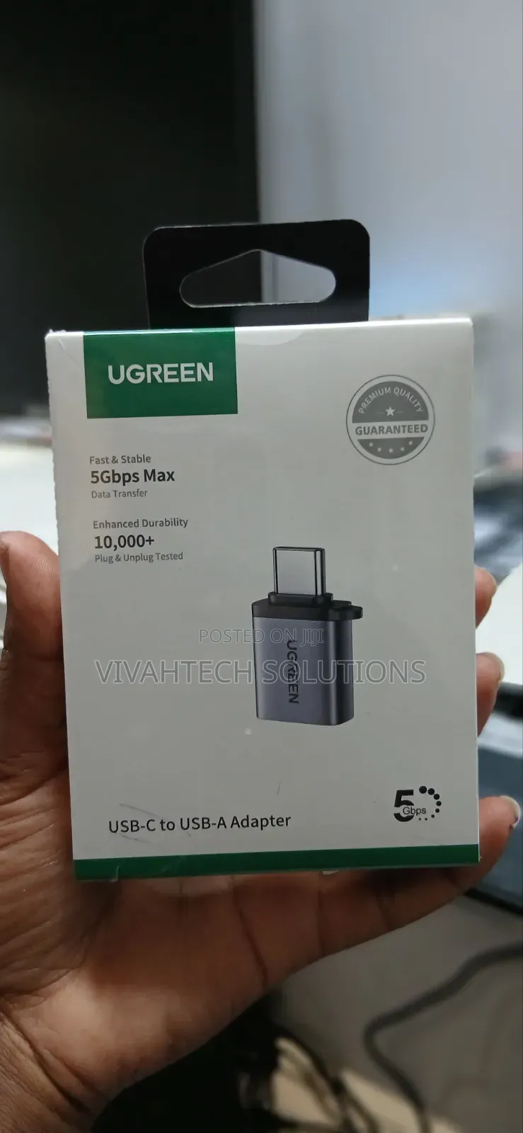 Quality Ugreen Us270 Usb-c To Usb-a Adapter New