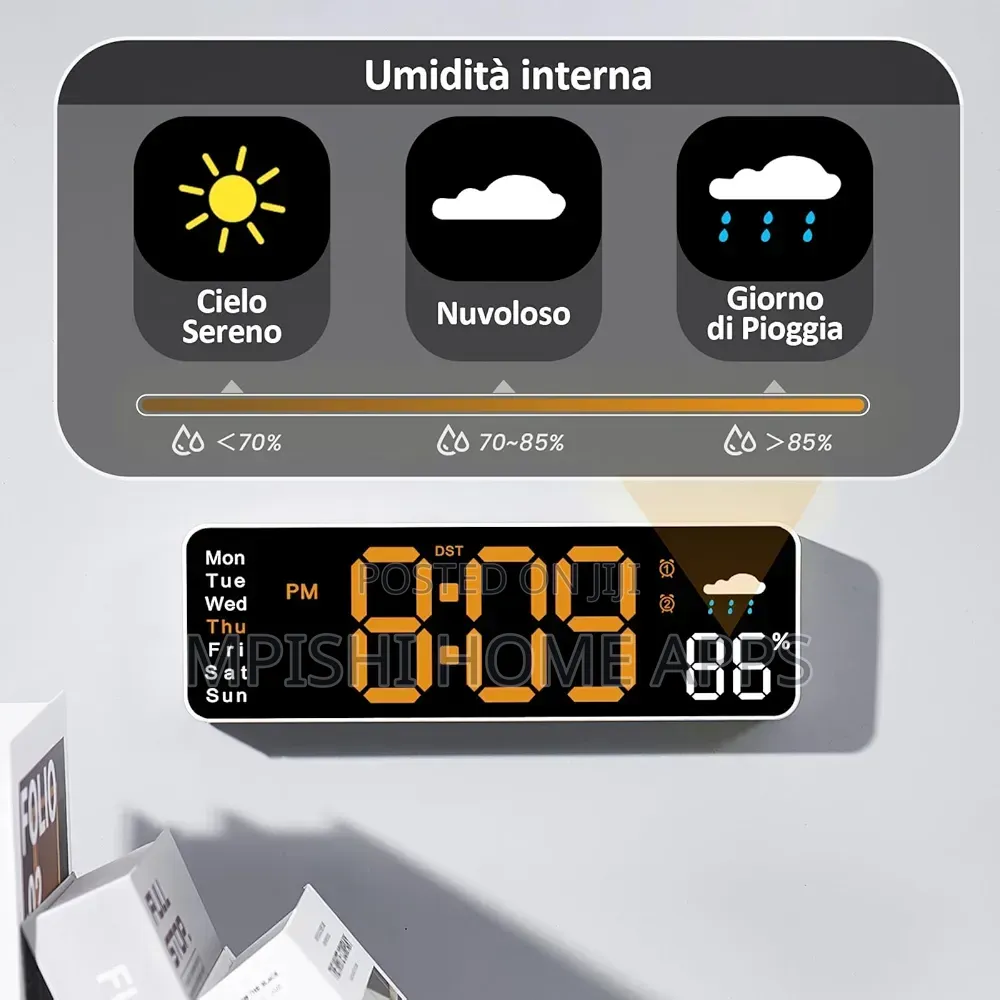 11 Inches Led Digital Wall Clock