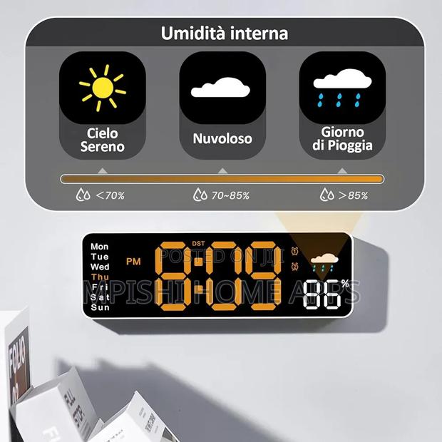 11 Inches Led Digital Wall Clock - thumbnail 4
