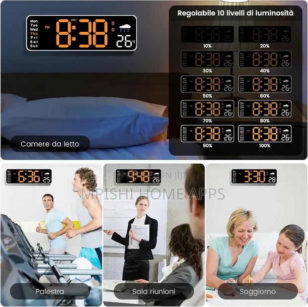 11 Inches Led Digital Wall Clock - thumbnail 7