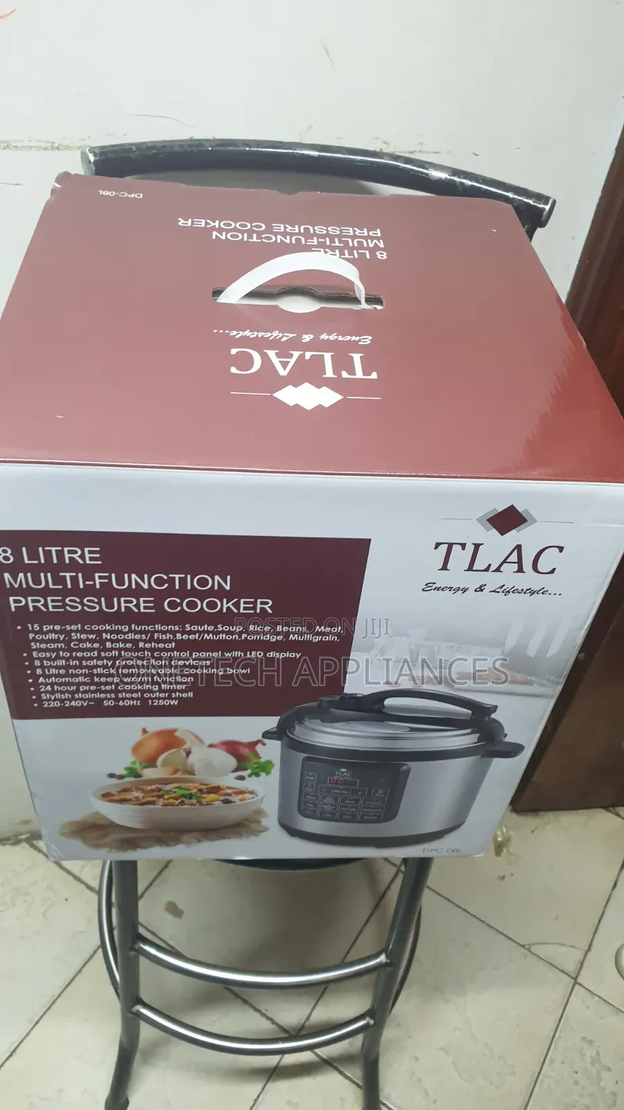 Tlac 8l Electric Pressure Cooker