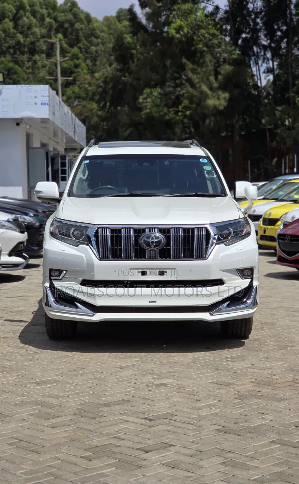 Toyota Land Cruiser Prado 2019 White