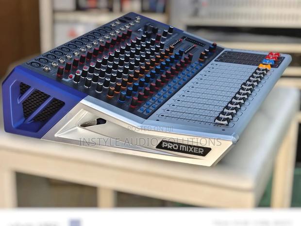12 Channels Sound Craft Professional Powered Mixer 12 Channels Usb/Bt