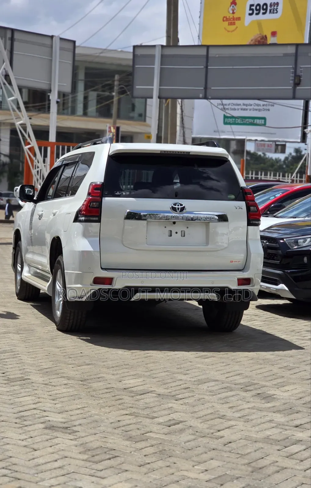Toyota Land Cruiser Prado 2019 White