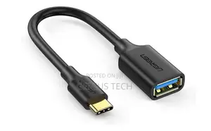 Ugreen Usb-C Male to Usb 3.0 a Female Cable (Black) – Us154