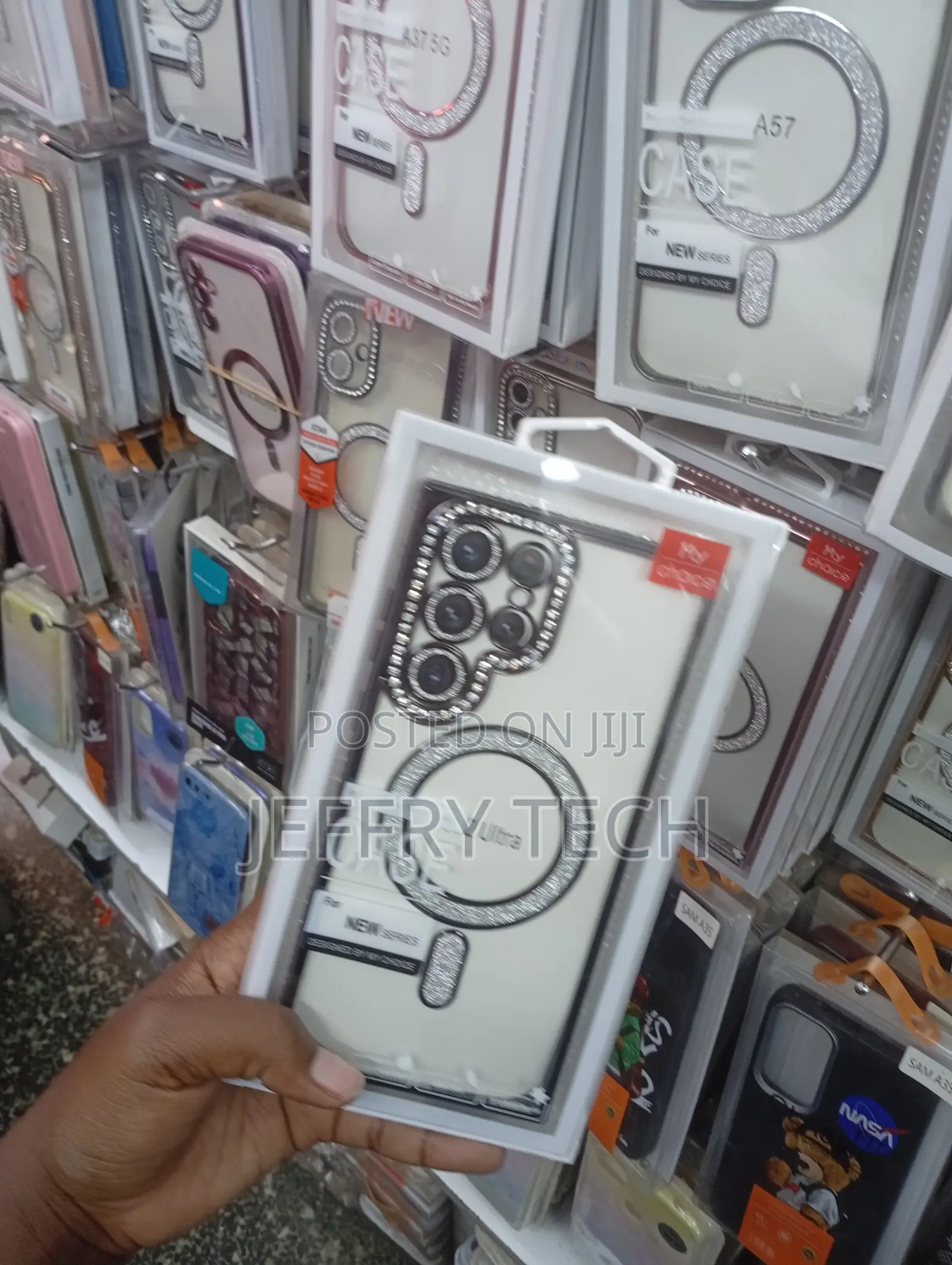 New Series Magsafe Diamond Phone Case for a Samsung Galaxy S22 Ultra