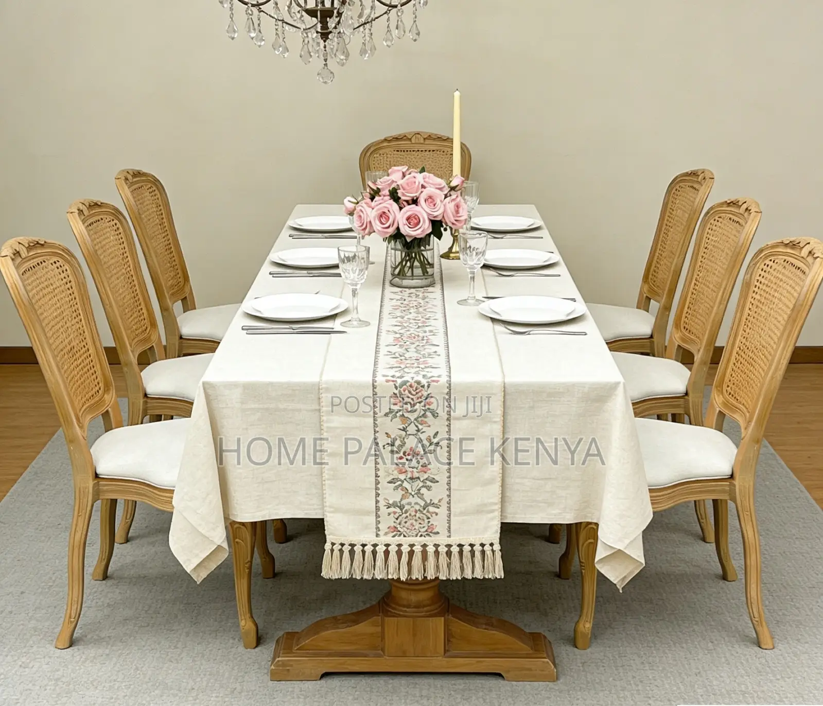 Dining Chair: Louis Style Plastic Dining Chair With Rattan Backrest
