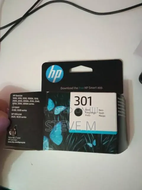 Hp 301 Black 301 Tricolour Ink Cartridge