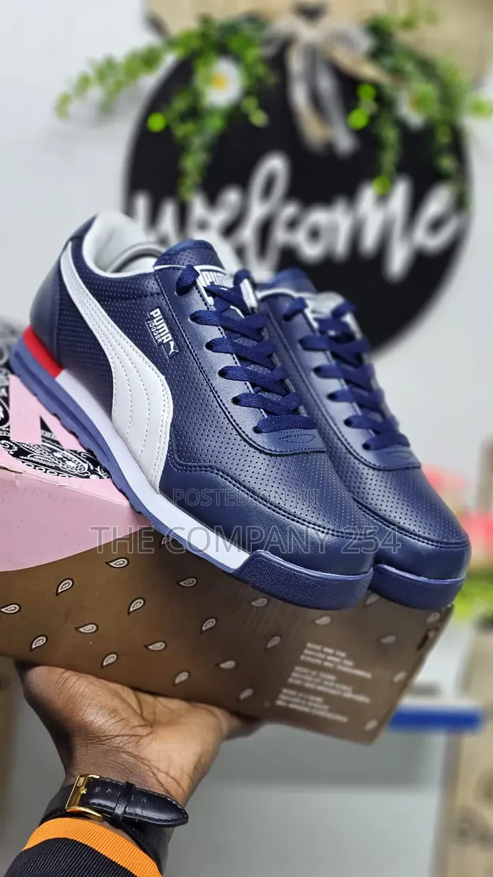 Quality Casual Leather Puma Jogger Unisex Sneakers Shoes