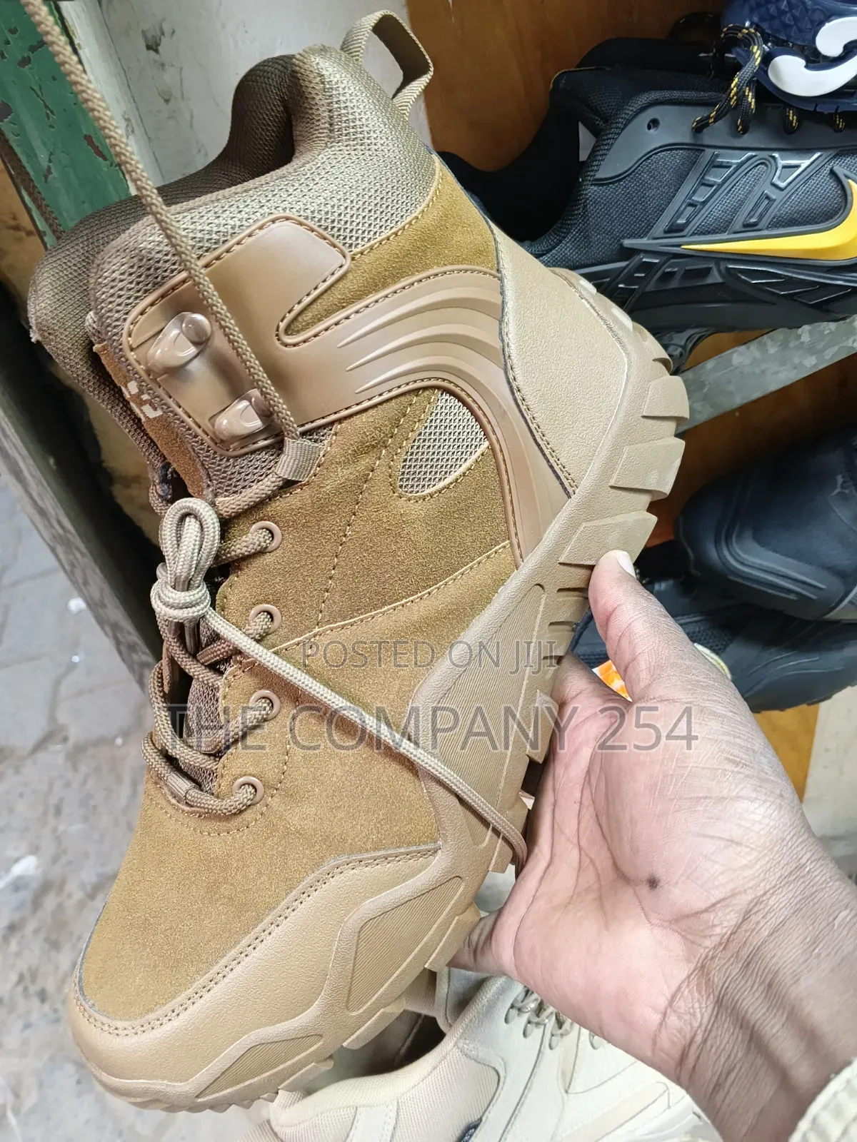 Quality Leather Casual Outdoor Hiking Camping As33 Boot Shoes