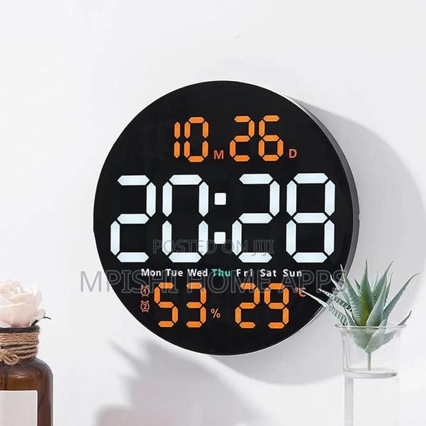 Led Large Electronic Digital Wall Clock - thumbnail 2
