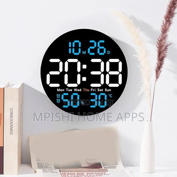 Led Large Electronic Digital Wall Clock - thumbnail 4