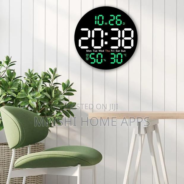 Led Large Electronic Digital Wall Clock - thumbnail 7