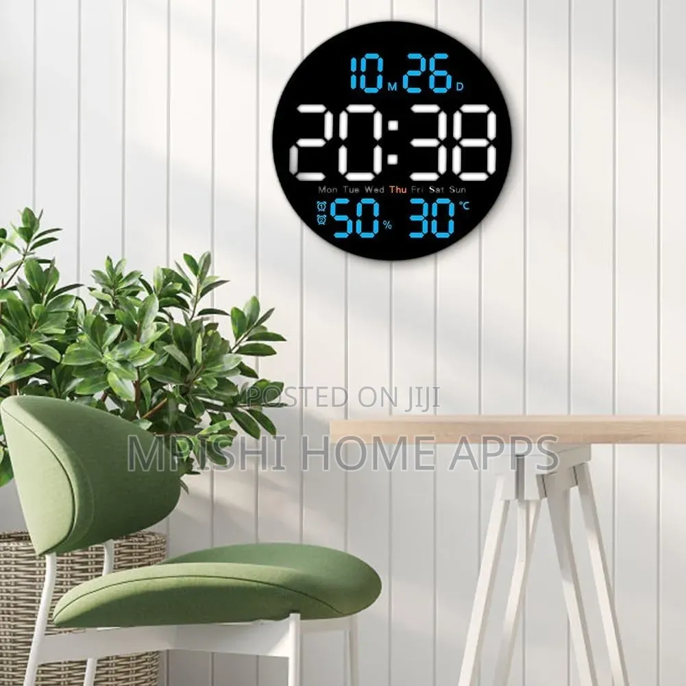 Led Large Electronic Digital Wall Clock
