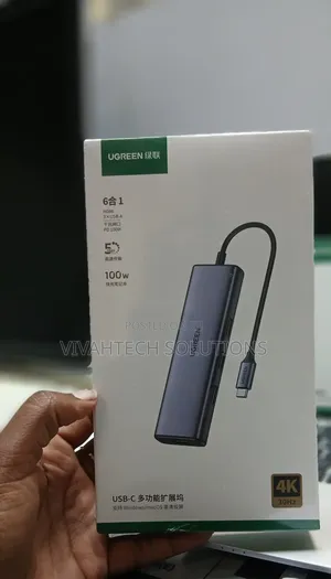 Ugr Ugreen Cm512 6 in 1 New Multifunction Adapter
