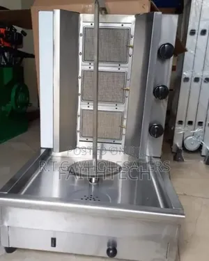 Commercial Shawarma 4 Gas Burner Machine