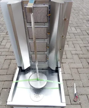 Commercial Shawarma 4 Gas Burner Machine