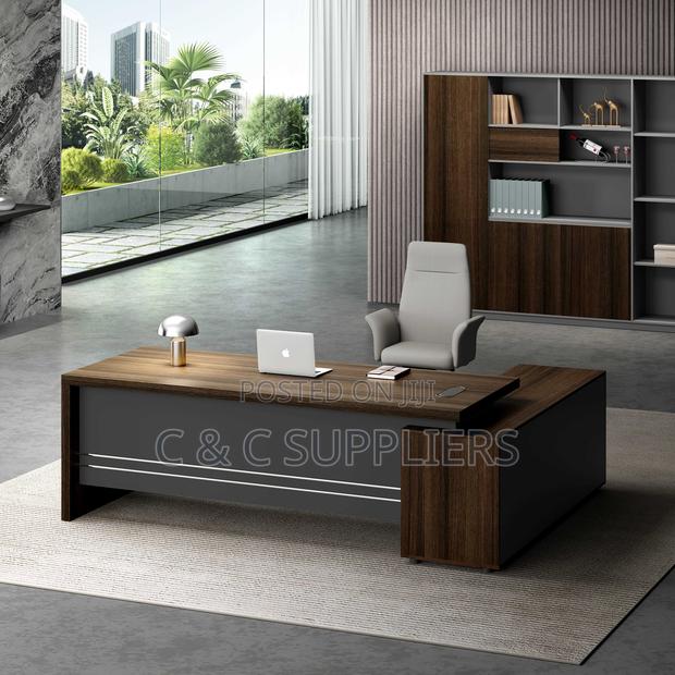 1.6 Meters L-Shaped Boss Office Desk - thumbnail 3