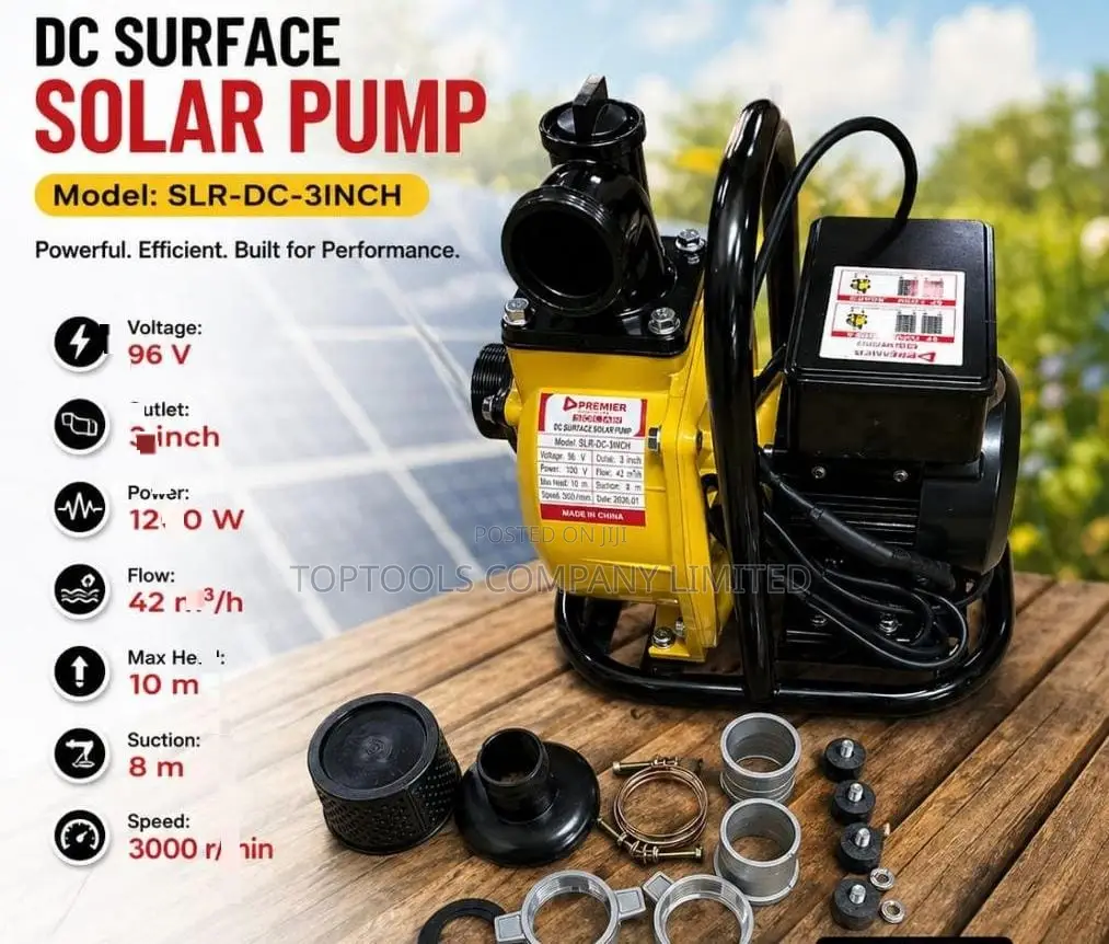 Dc Surface Solar Waterpump 1200w 96v 3inch