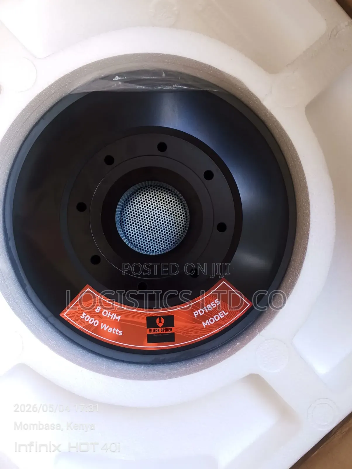 Black Spider Pd1855 18inch 3000watts Fiber Carbon