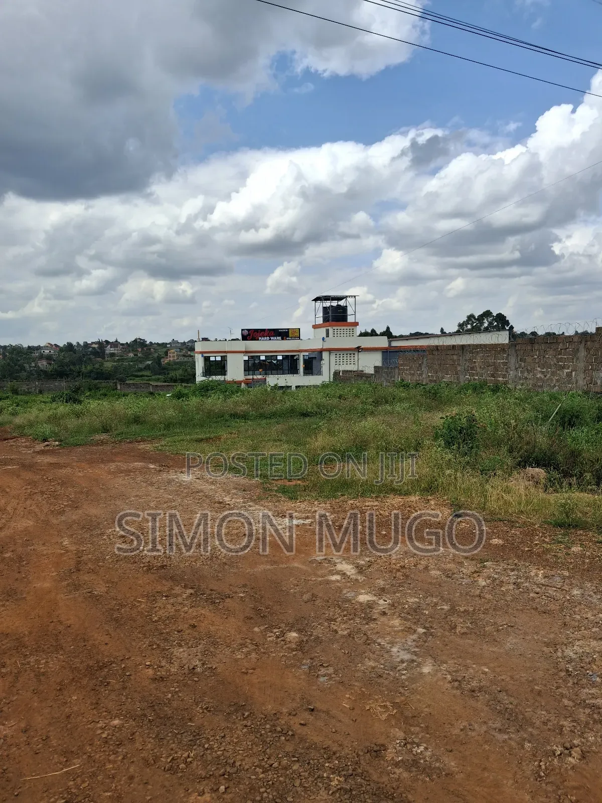 Ruiru Township Prime 50x120 Corner Plot Fronting Ruiru Githunguri Rd