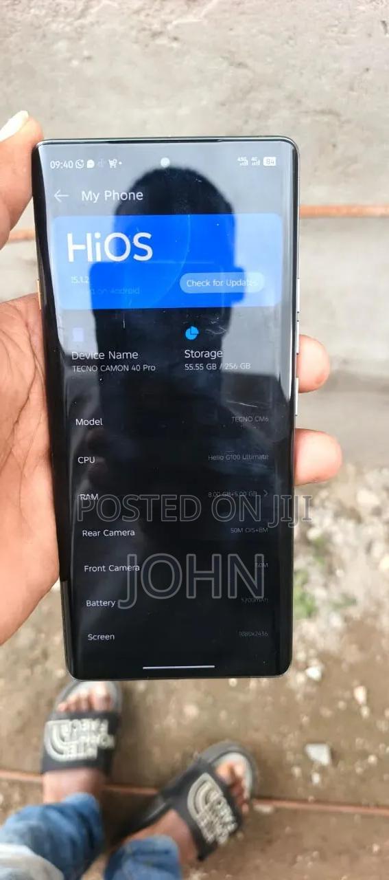 Tecno Camon 40 256 GB Gray