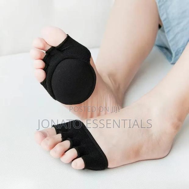 Forefoot Pads Five-toe Separator Metatarsal Cushion Socks - thumbnail 3