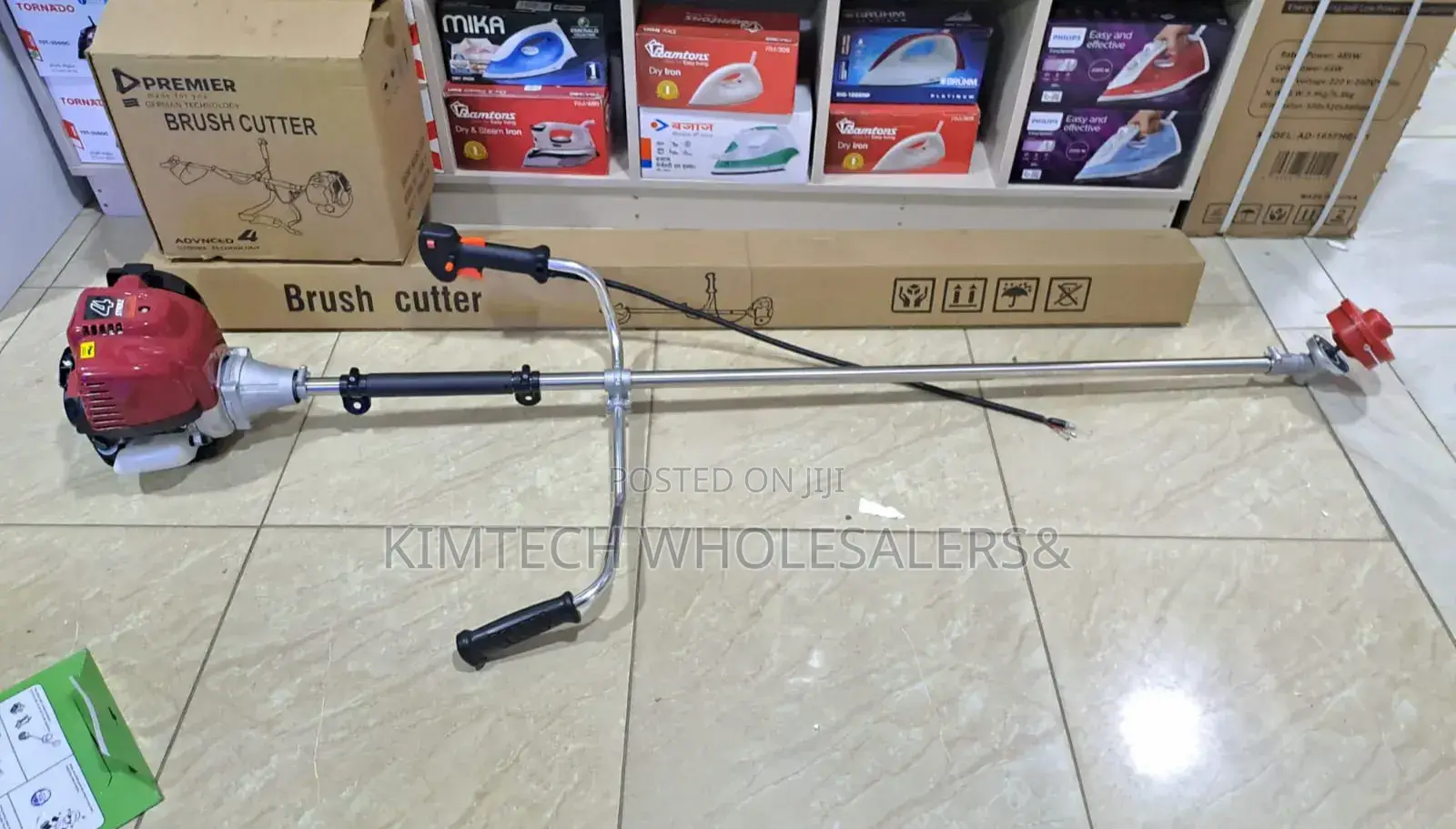 Premier Brush Cutter Side Bar Machine With Bush Chopper : 2 Stroke