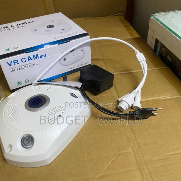 360° Vr Cam Wireless Security Camera With 1080p Hd Video Support - main view