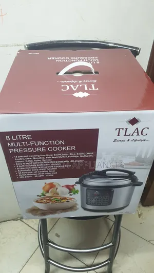 Tlac 8l Electric Pressure Cooker - Stainless Steel,15cooking Functions