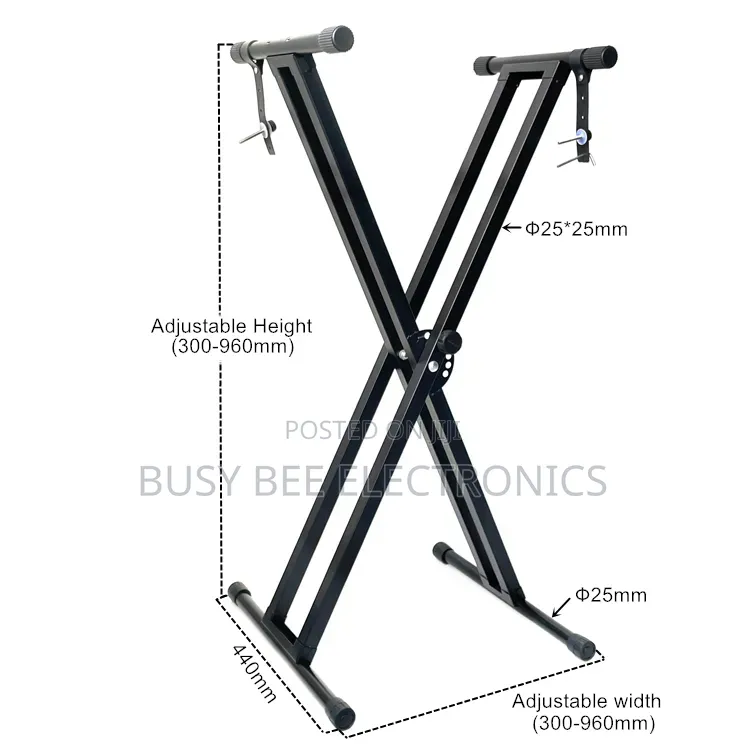 Detachable Double Keyboard Stand