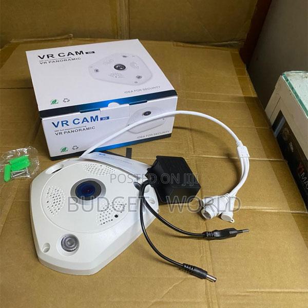 Vr Cam Wi-Fi Panoramic Camera With 1080p Quality and Smart Monitoring