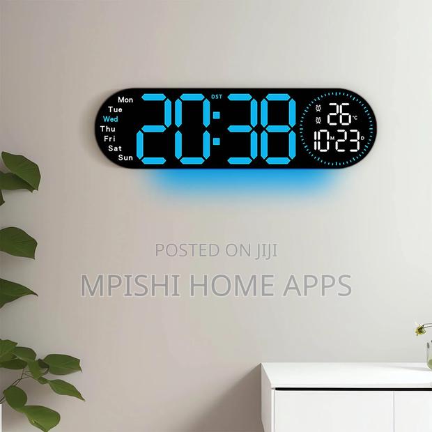17-Inch Led Digital Wall Clock - thumbnail 2