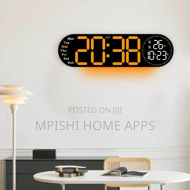 17-Inch Led Digital Wall Clock - thumbnail 3