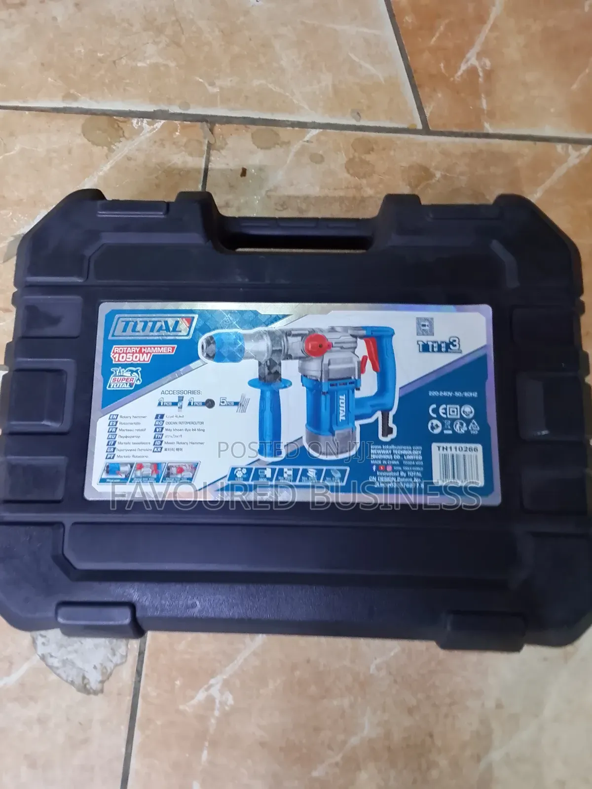 Offer Offer ! Industrial Total Electric Rotary Hammer 1050w
