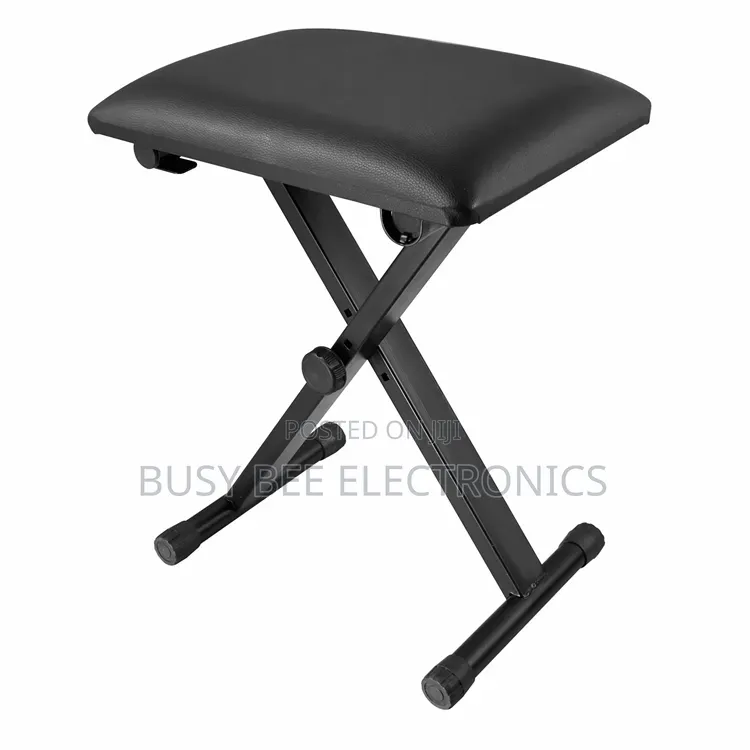 Adjustable X-Style Electronic Piano Bench