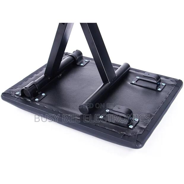 Adjustable X-Style Electronic Piano Bench - thumbnail 2