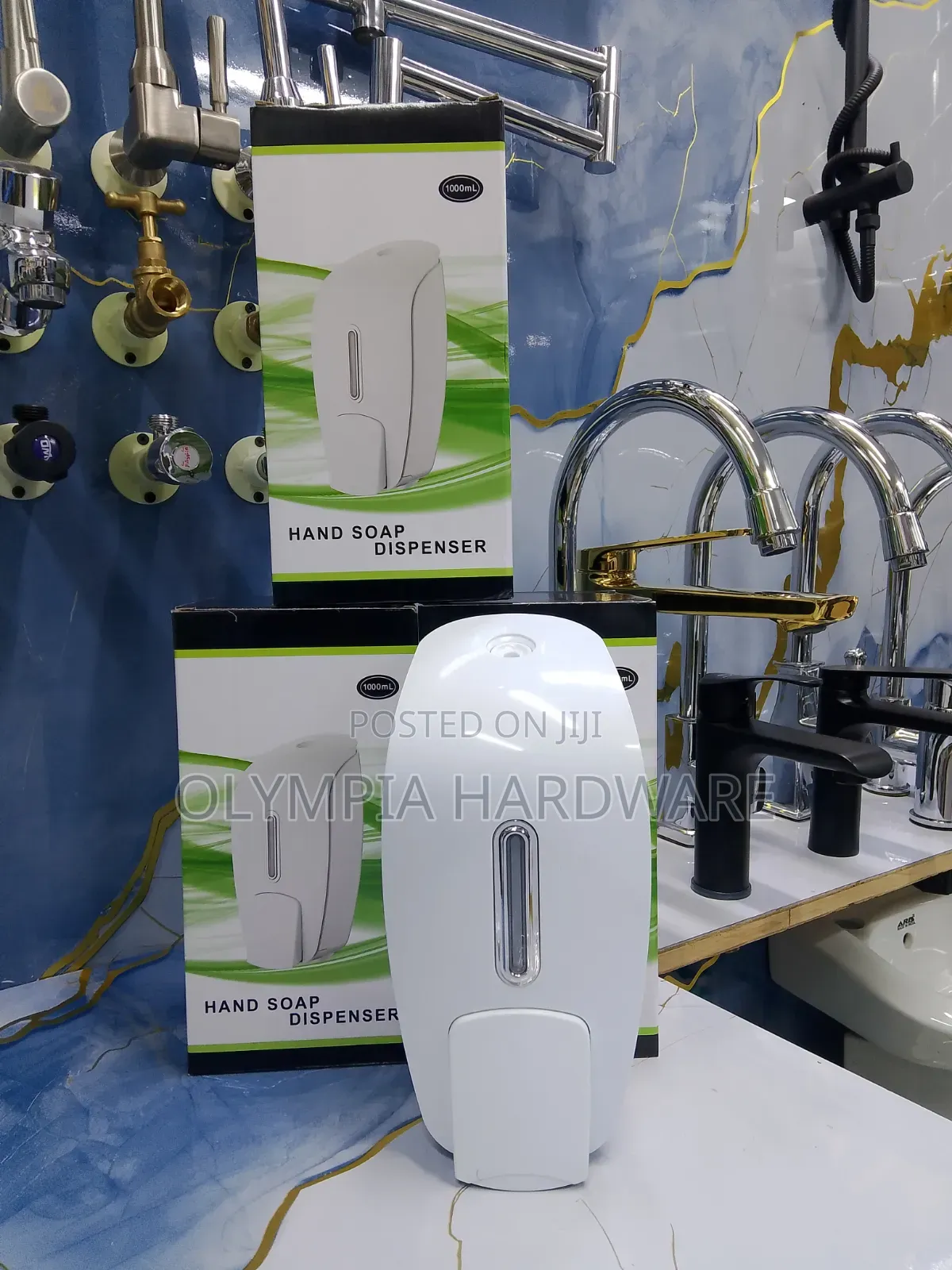 Soap Dispensers (White) 1000ml