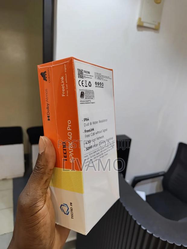 New Tecno Spark 40 Pro 128 GB Gray - thumbnail 2