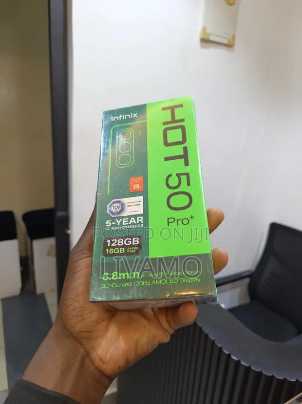 New Infinix Hot 50 Pro+ 4G 128 GB Gray