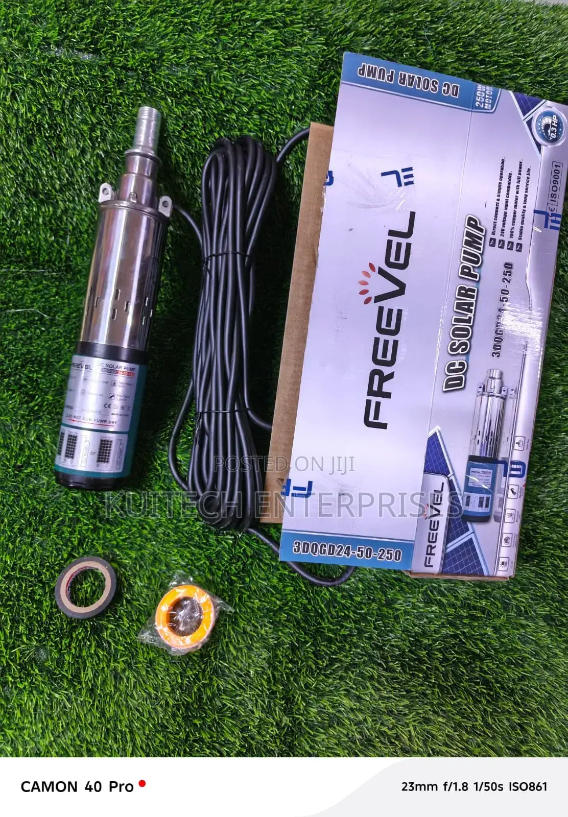 Dc Submersible Pump/ Freevel Pump 250w 50m Height