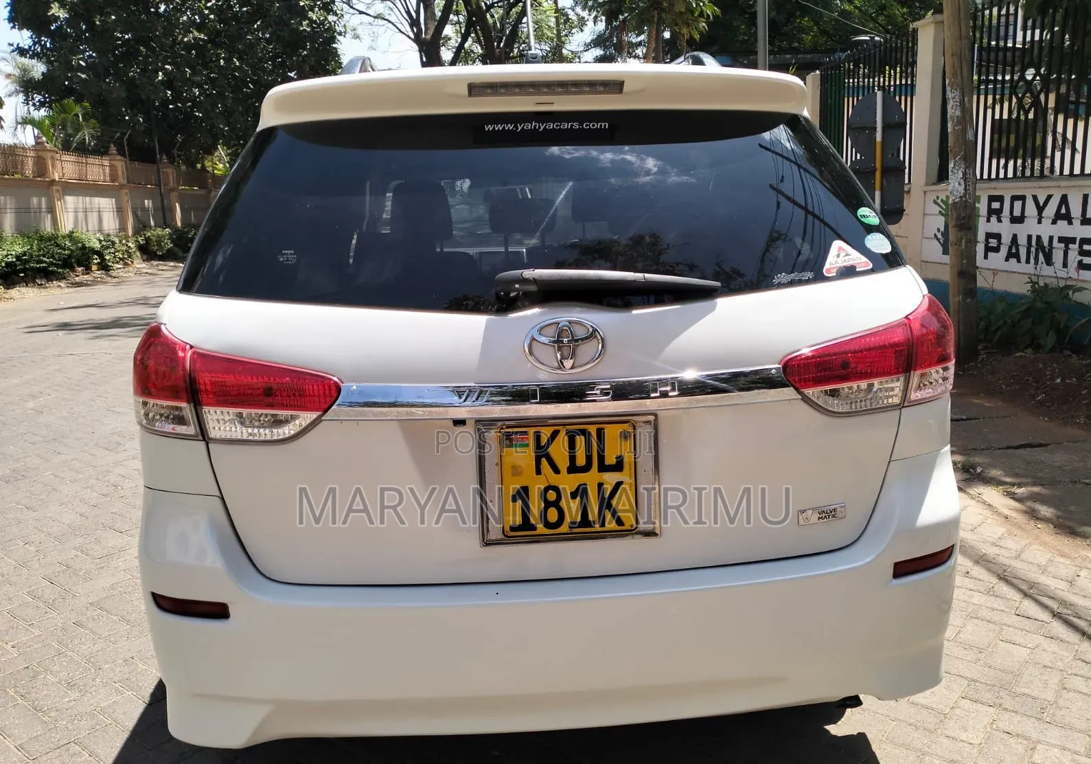 Toyota Wish 2015 White