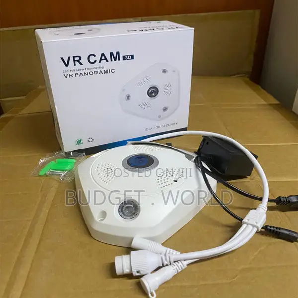 Vr Cam 360° Wi-Fi Panoramic Camera – Full Hd 1080p With 32gb Storage S