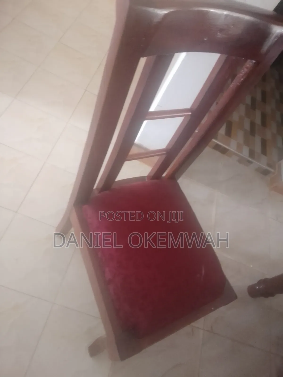 Solid Mahogany Dinning Set 6 Sitter, Eldoret Mailinne Kapkeben